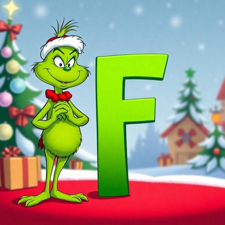 Grinch — litera F