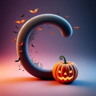 Halloween 2 — litera C