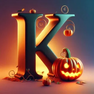 Halloween 2 — litera K
