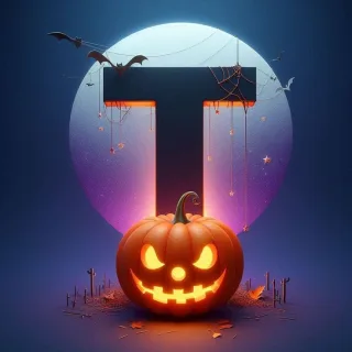 Halloween 2 — litera T