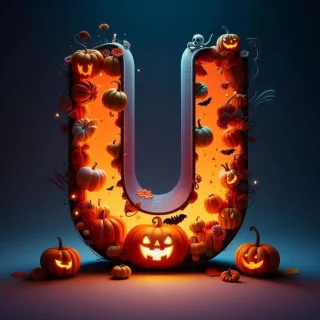 Halloween 2 — litera U