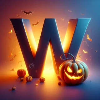 Halloween 2 — litera W