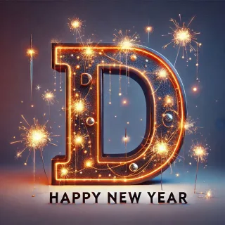 Happy New Year — litera D