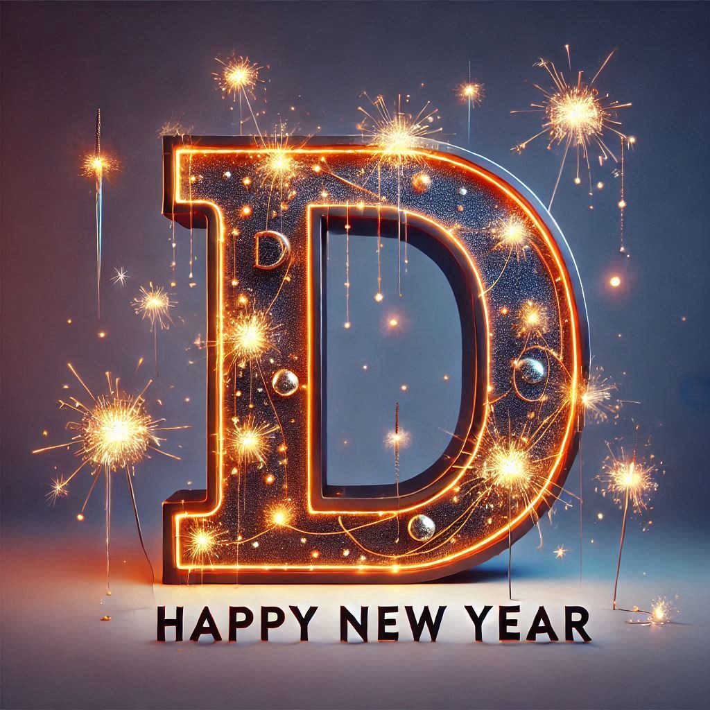 Happy New Year — litera D