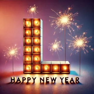Happy New Year — litera L
