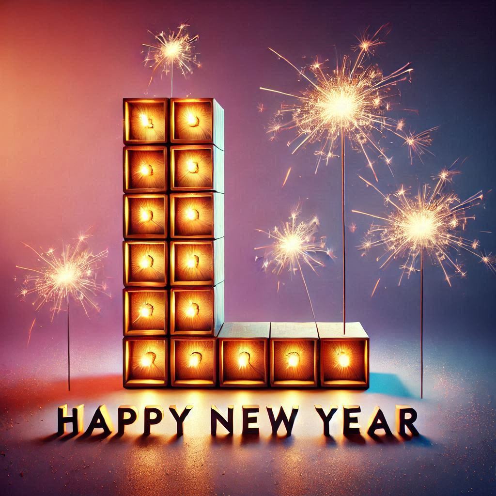 Happy New Year — litera L