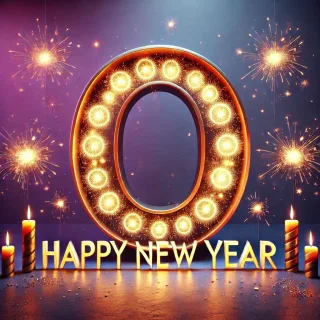 Happy New Year — litera O