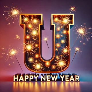 Happy New Year — litera U