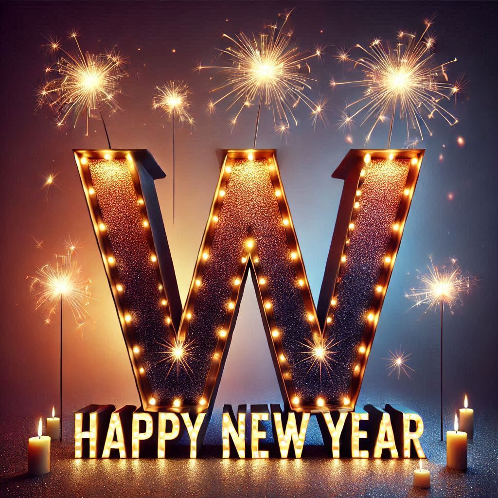 Happy New Year — litera W