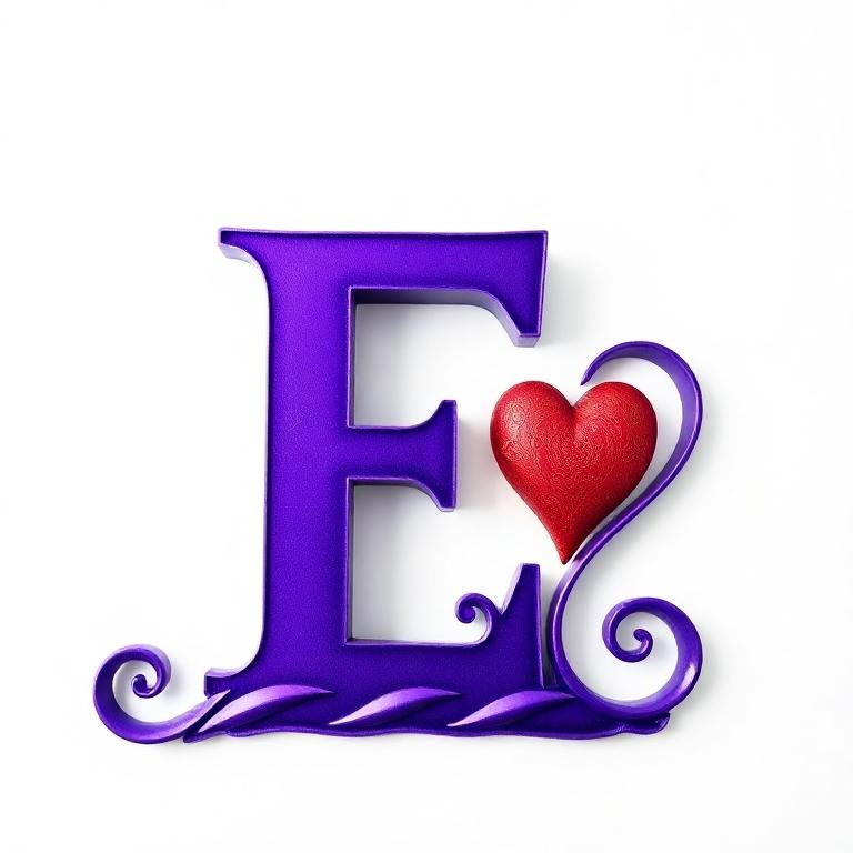 Hearts — litera E