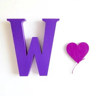 Hearts — litera W