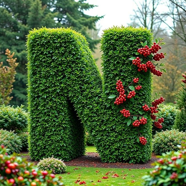 Hedge — litera N