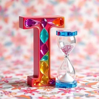 Hourglass — litera T