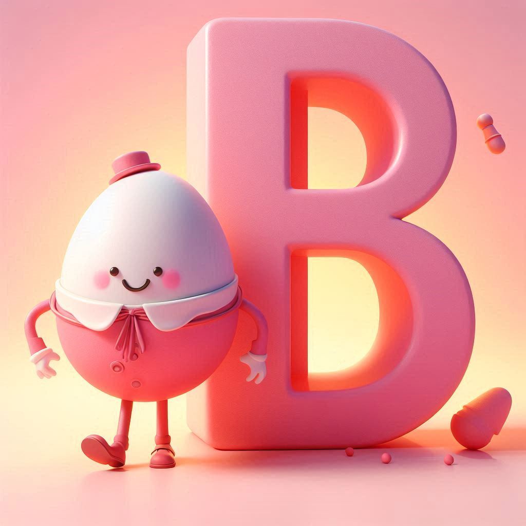 Humpty Dumpty — litera B (wariant 2)