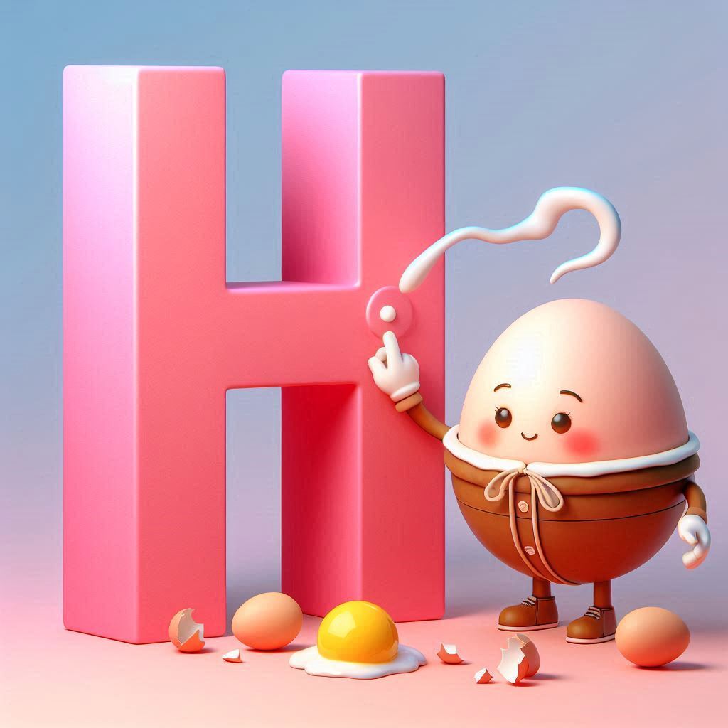 Humpty Dumpty — litera H