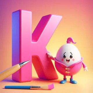 Humpty Dumpty — litera K