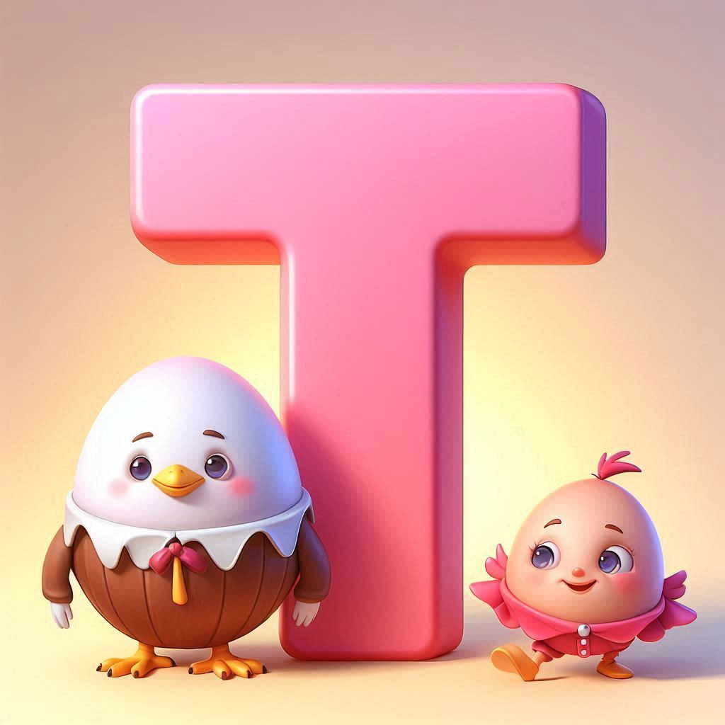 Humpty Dumpty — litera T