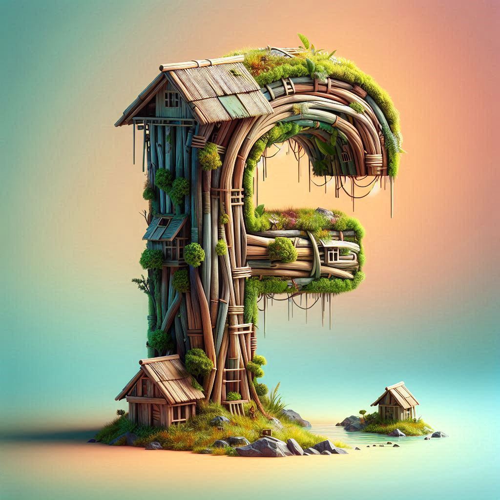 Hut 2 — litera F (wariant 2)