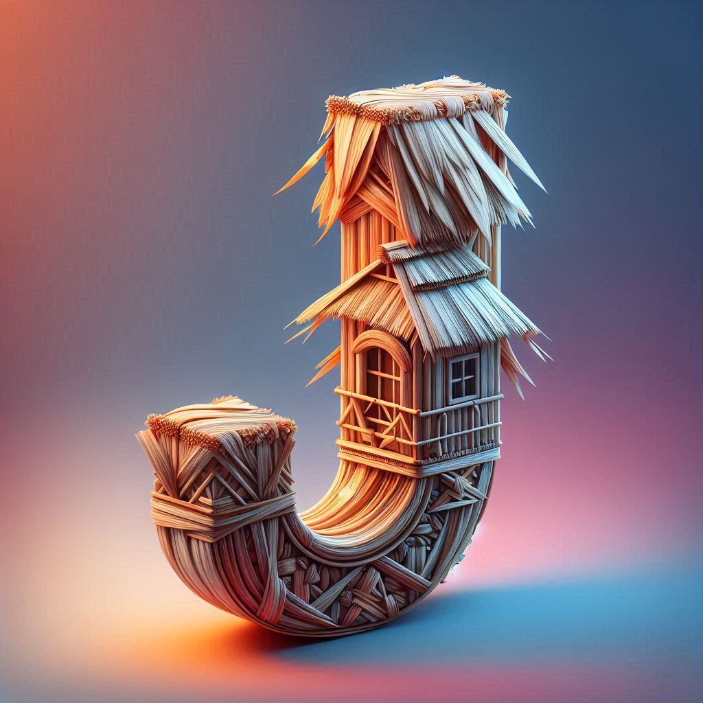 Hut 2 — litera J (wariant 2)