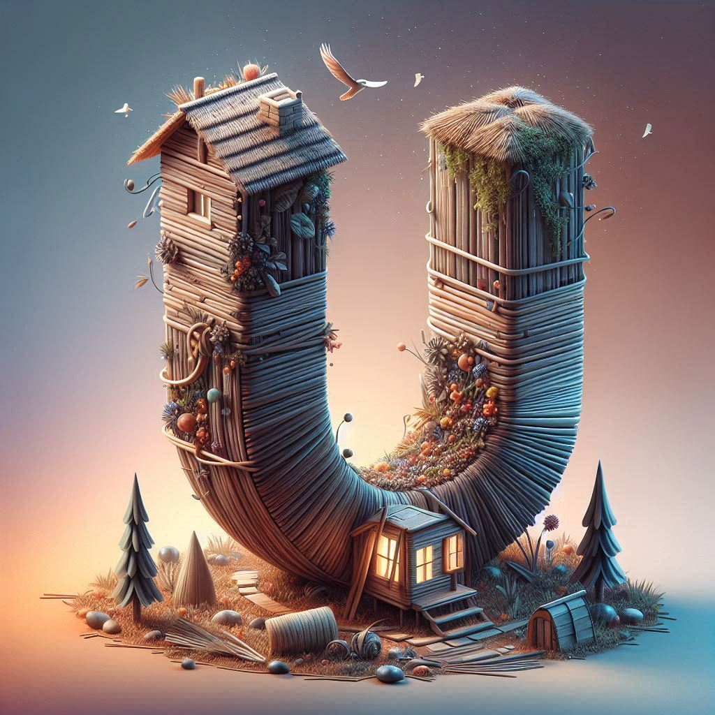 Hut 2 — litera U (wariant 2)