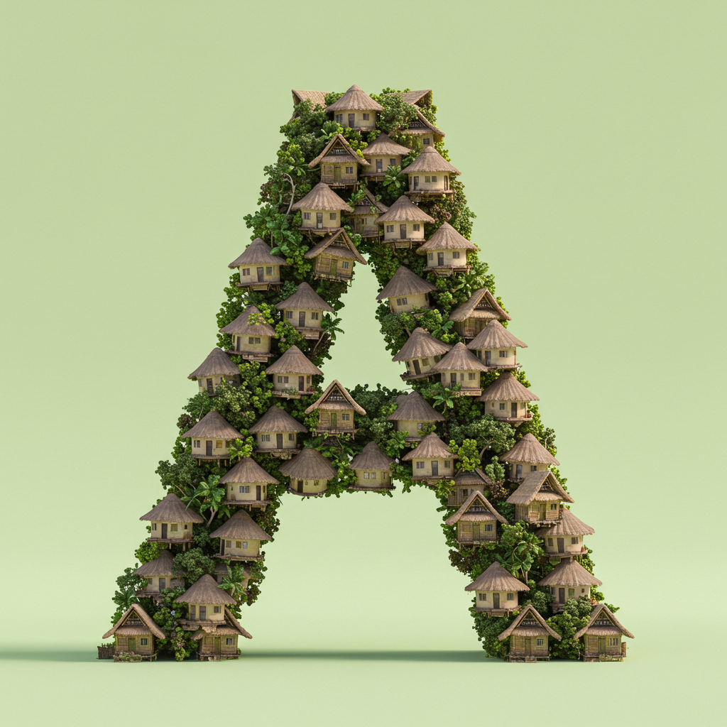 Hut — litera A (wariant 2)