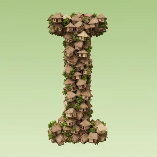 Hut — litera I (wariant 2)