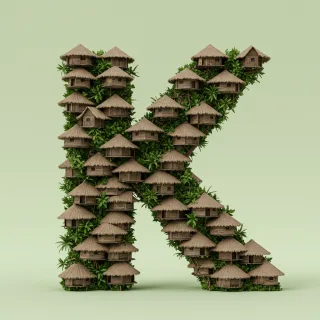 Hut — litera K (wariant 2)