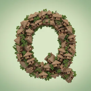 Hut — litera Q