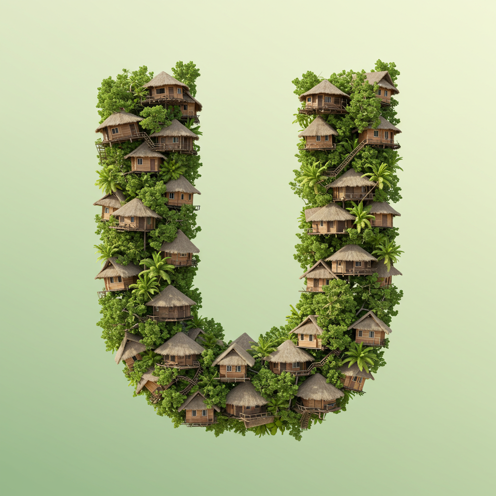 Hut — litera U (wariant 2)