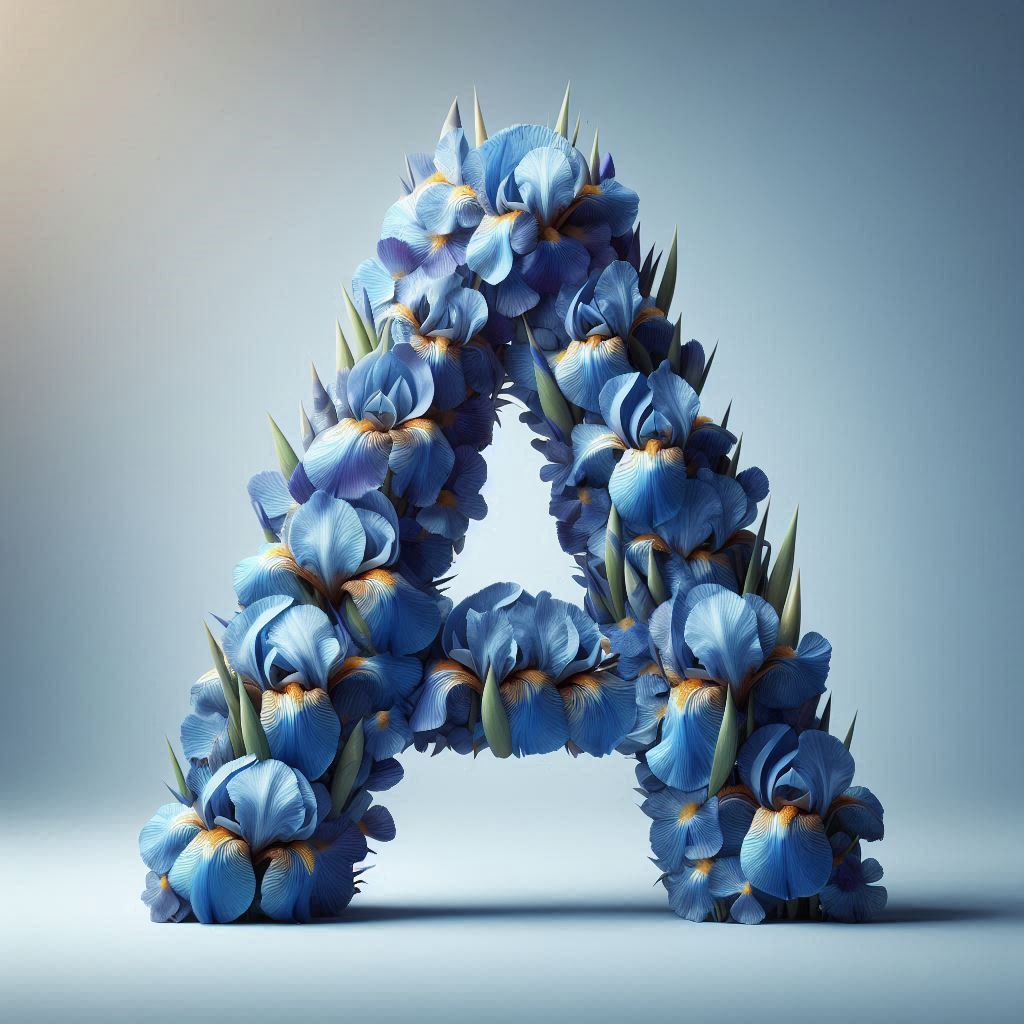 Iris 2 — litera A (wariant 2)