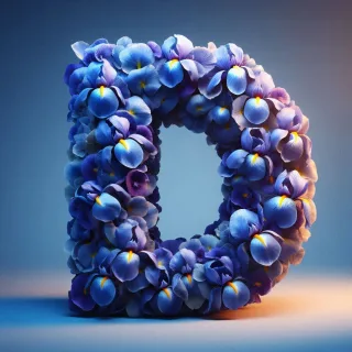 Iris 2 — litera D (wariant 2)