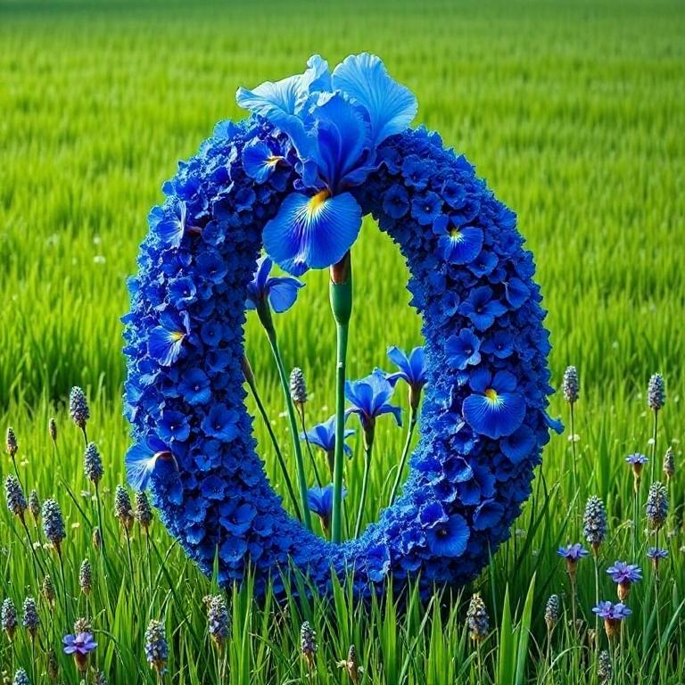 Iris — litera O
