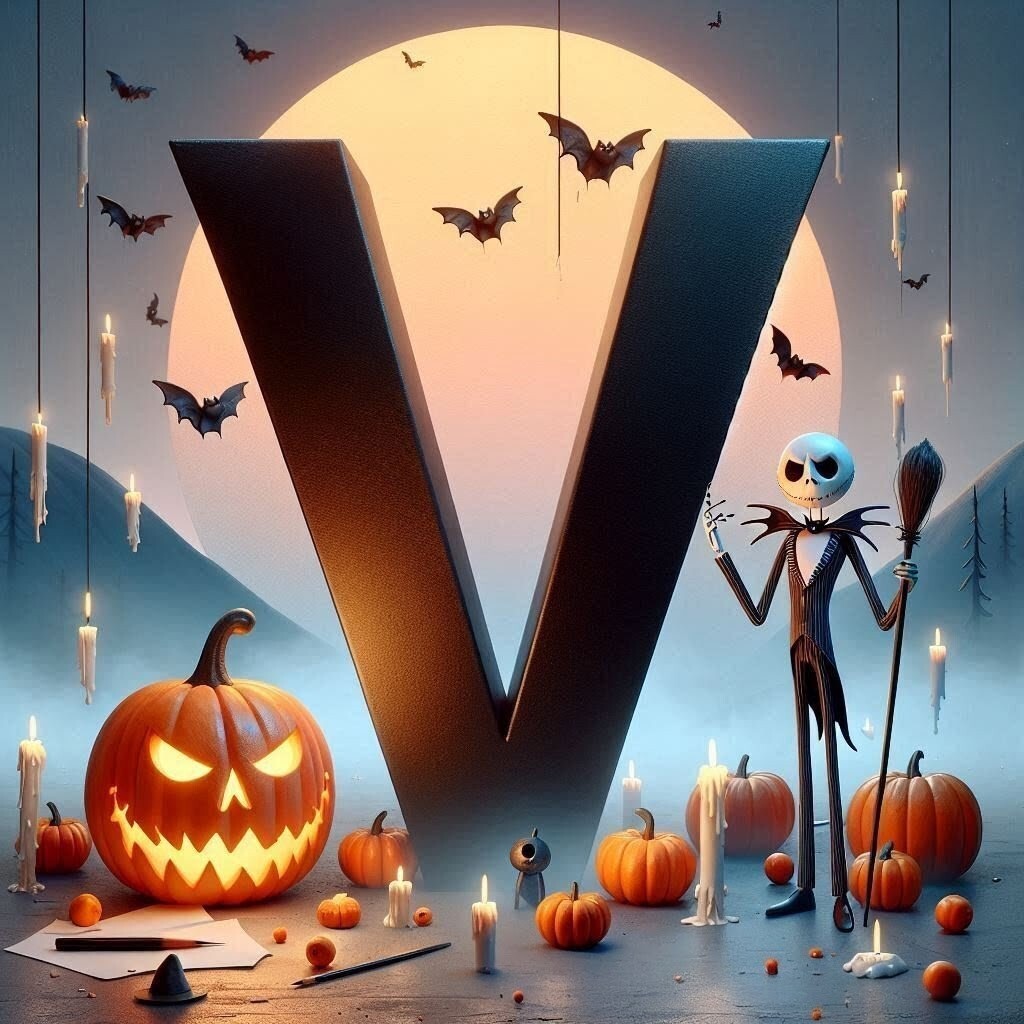 Jack Skellington — litera V