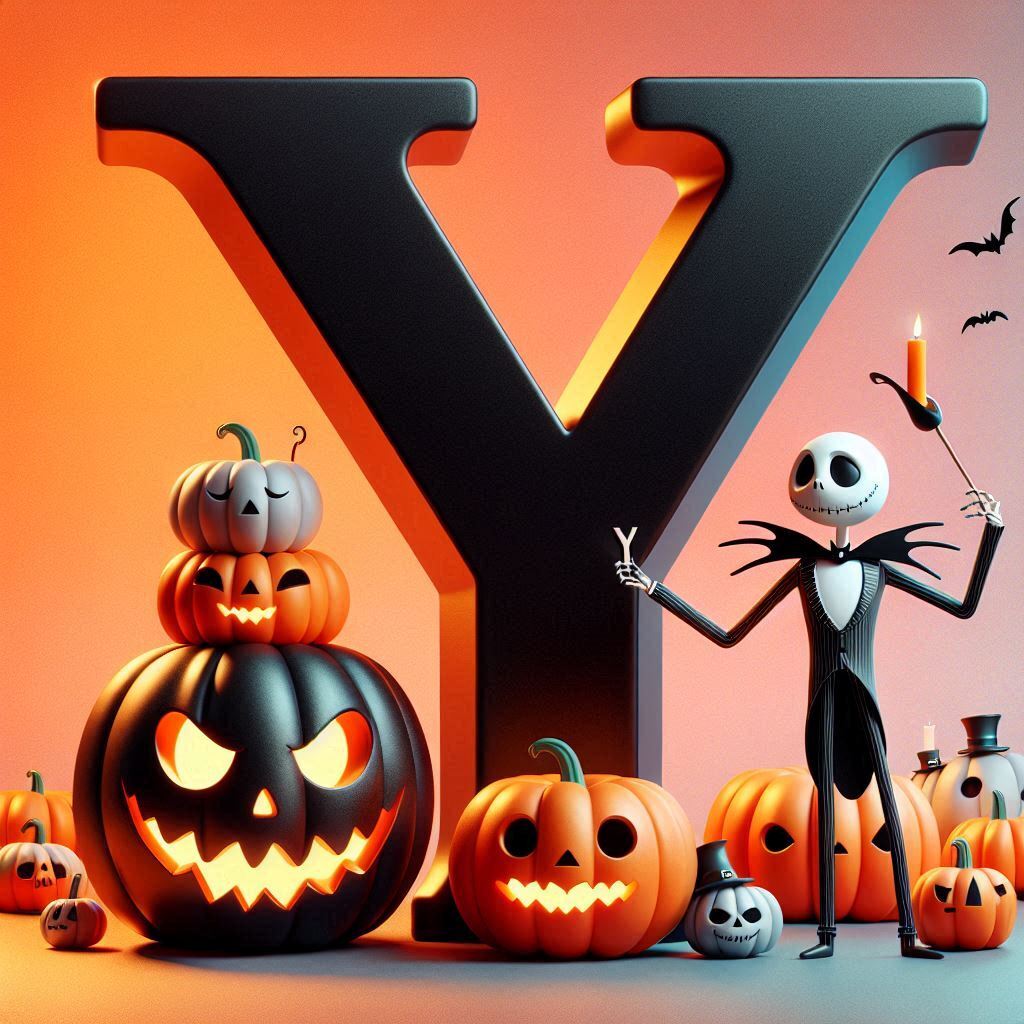 Jack Skellington — litera Y (wariant 2)
