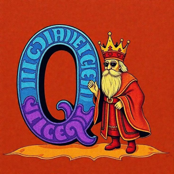King — litera Q