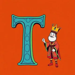 King — litera T