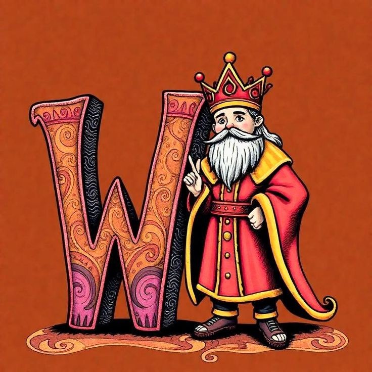 King — litera W