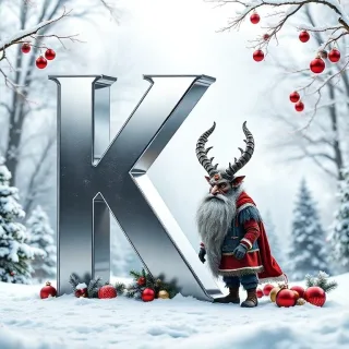 Krampus 2 — litera K