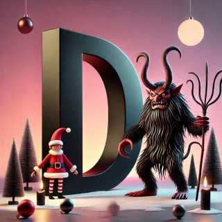 Krampus — litera D