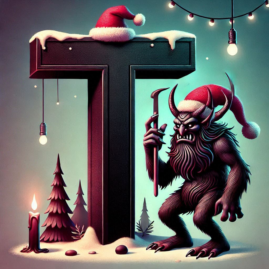 Krampus — litera T