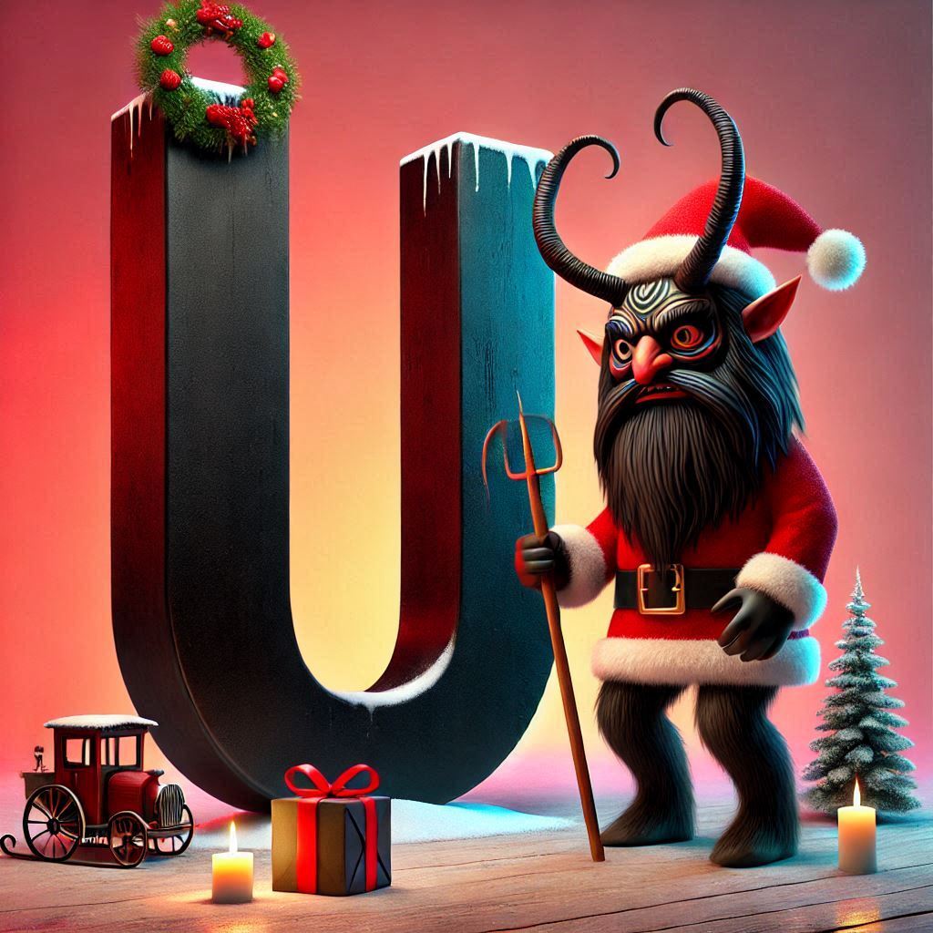Krampus — litera U