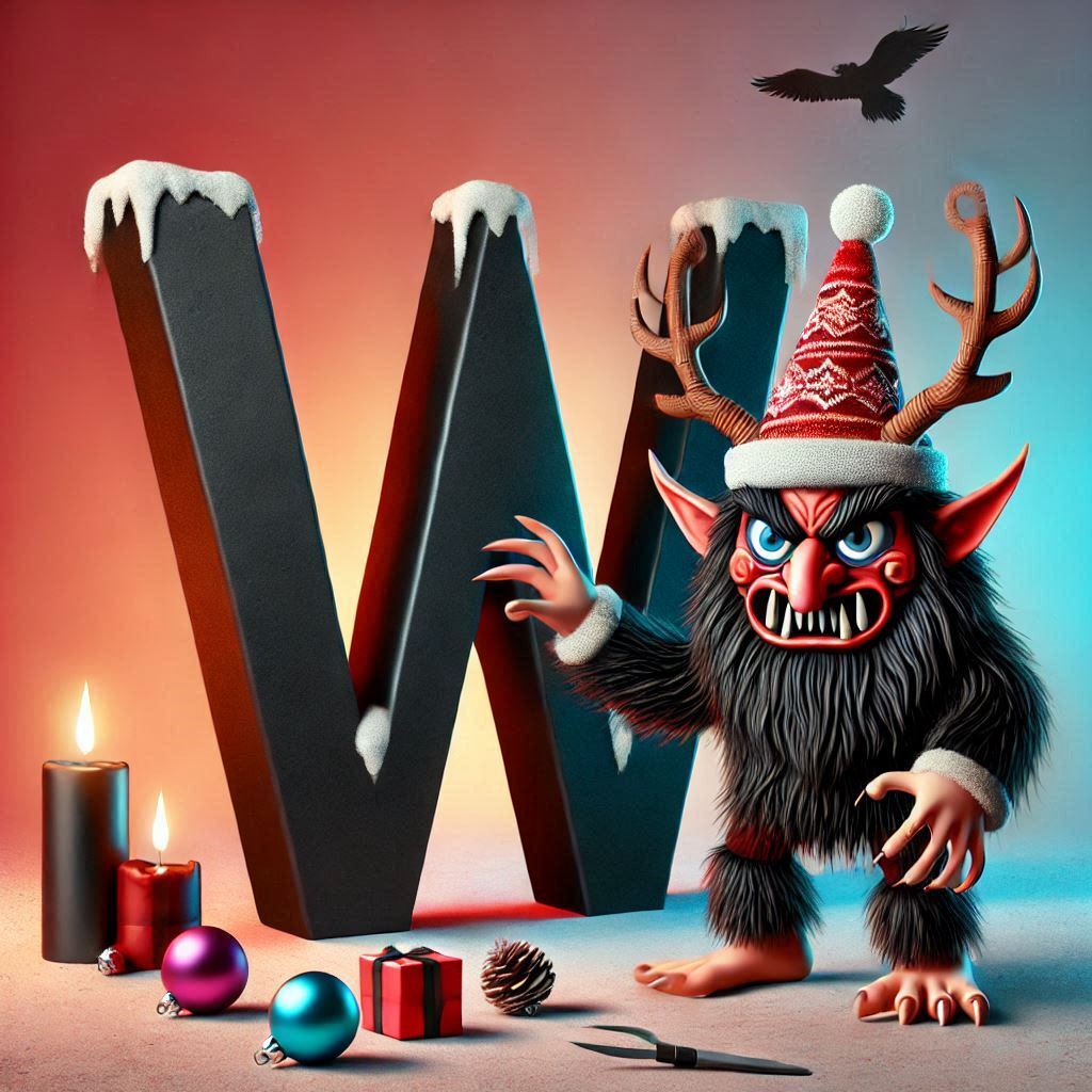 Krampus — litera W