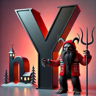 Krampus — litera Y