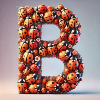 Ladybird 2 — litera B