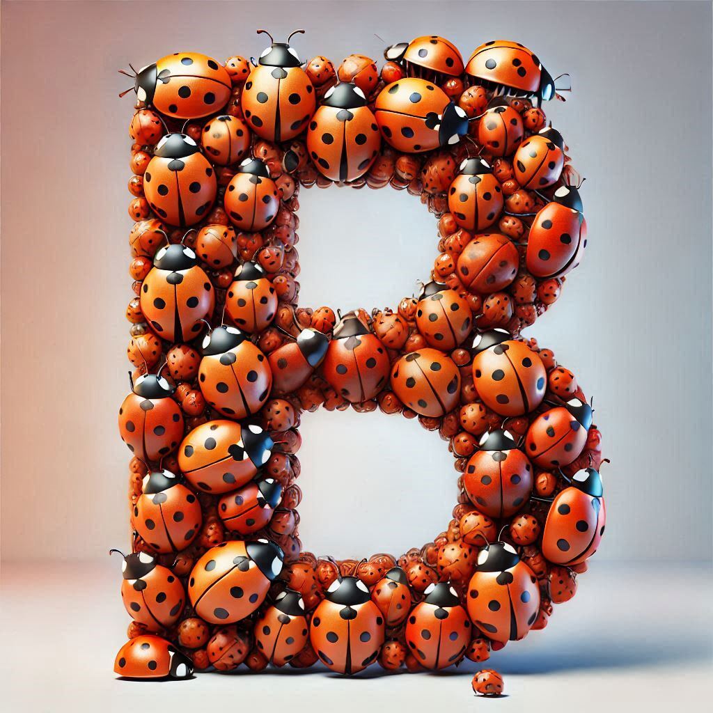 Ladybird 2 — litera B (wariant 2)