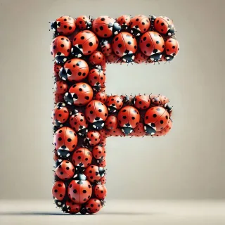 Ladybird 2 — litera F