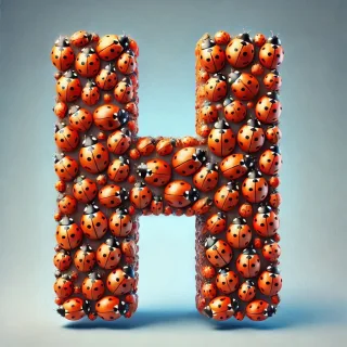 Ladybird 2 — litera H (wariant 2)