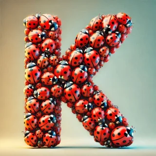 Ladybird 2 — litera K