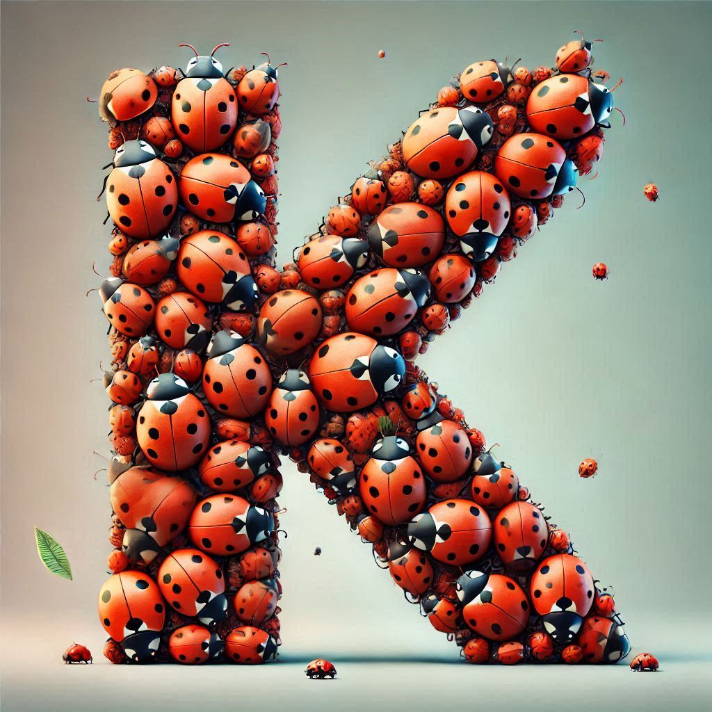 Ladybird 2 — litera K (wariant 2)