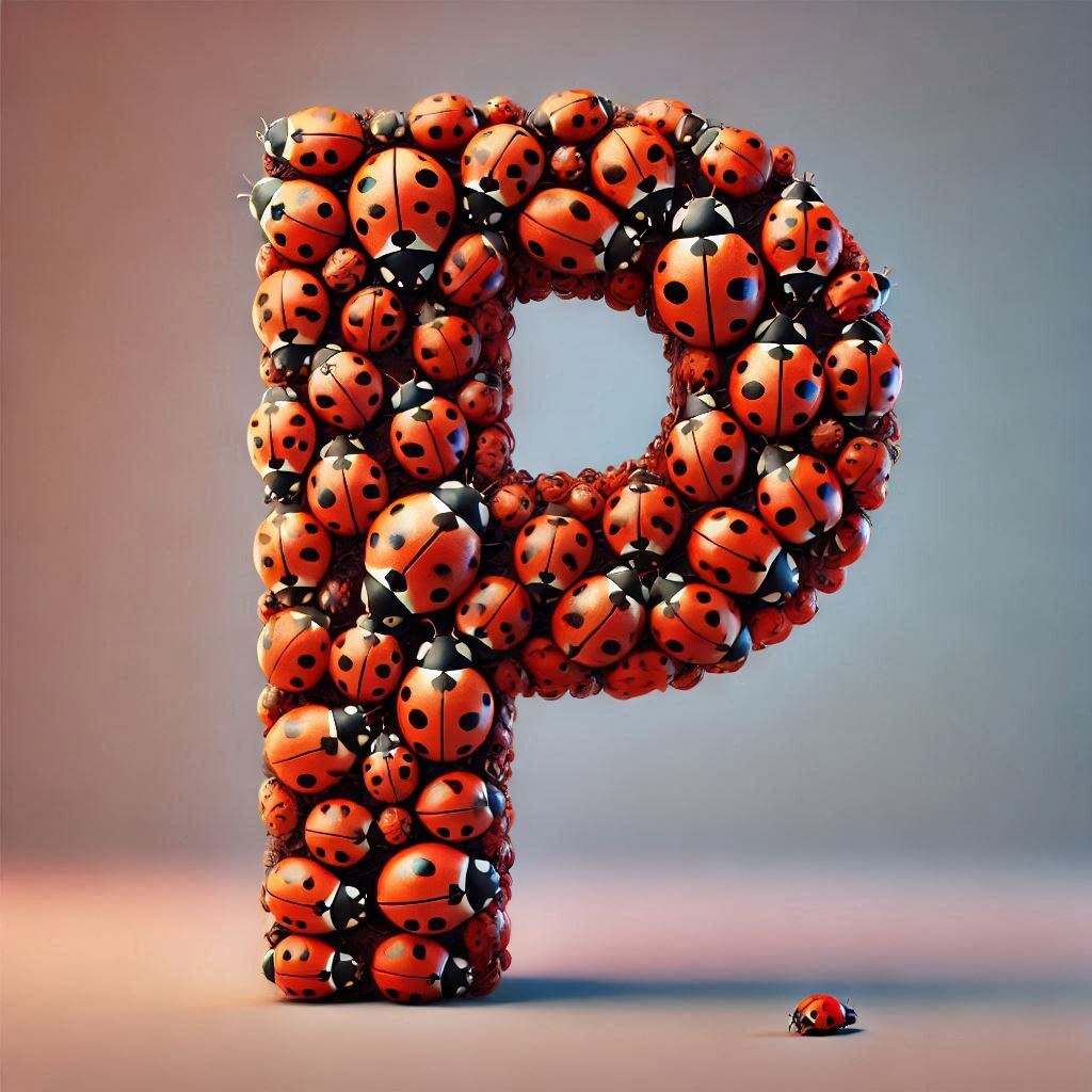 Ladybird 2 — litera P